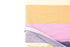 Pink Blue Orange Multi Wide Stripe Baby French Terry Knit Fabric 3 yards FTK00796
